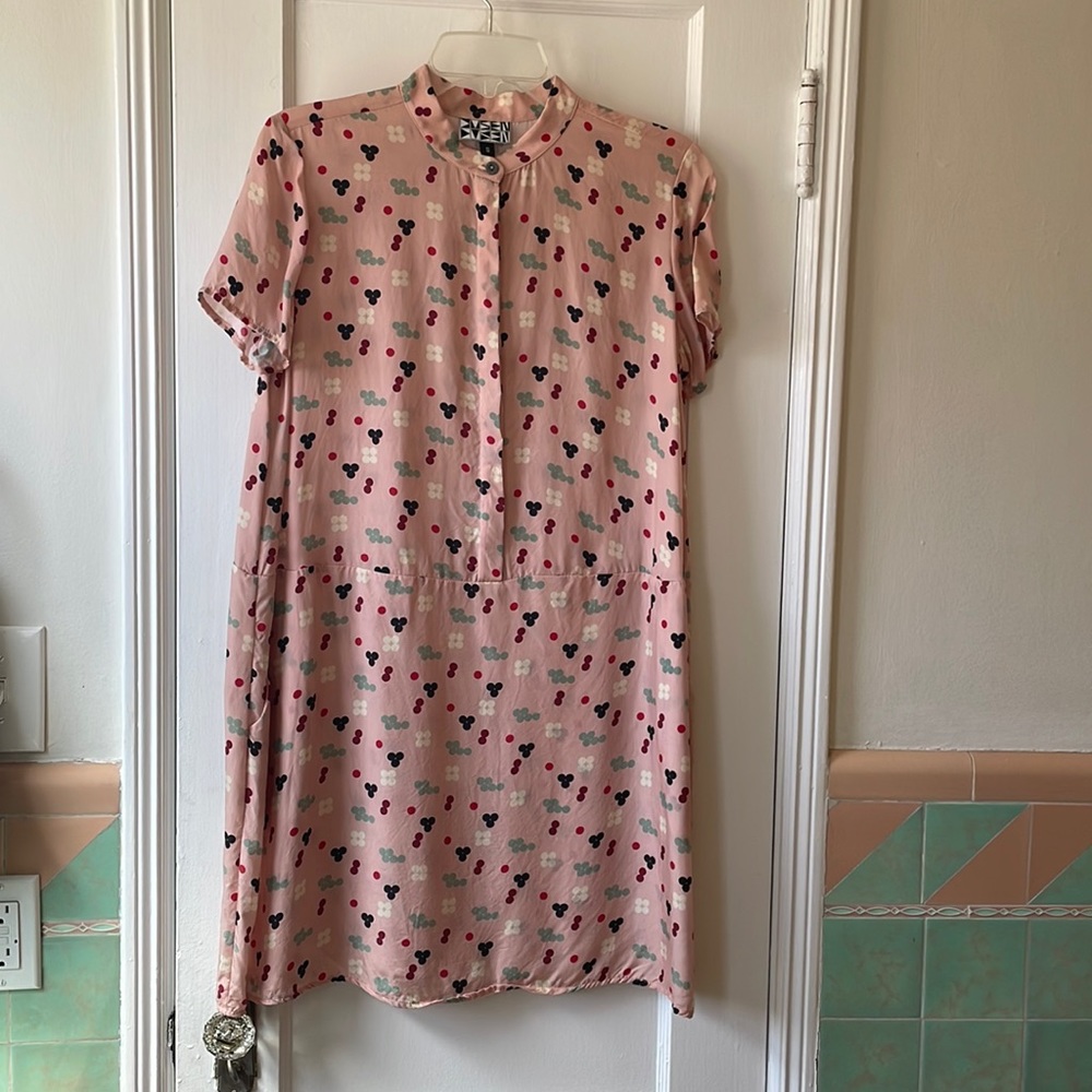 Dusen Dusen polka dot dress sz S